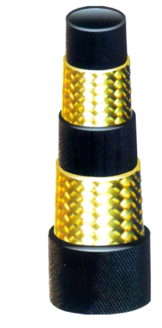 High-pressure steel wire braided rubber hose